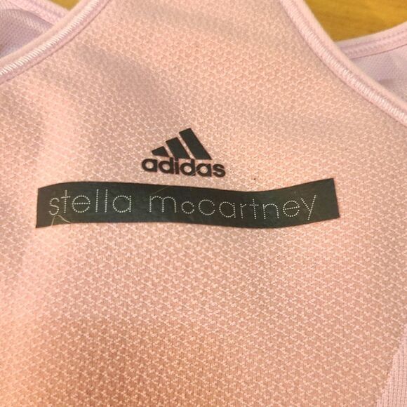 Stella McCartney Adidas Microrib Sports Bra Size Medium Light Support - Picture 8 of 8